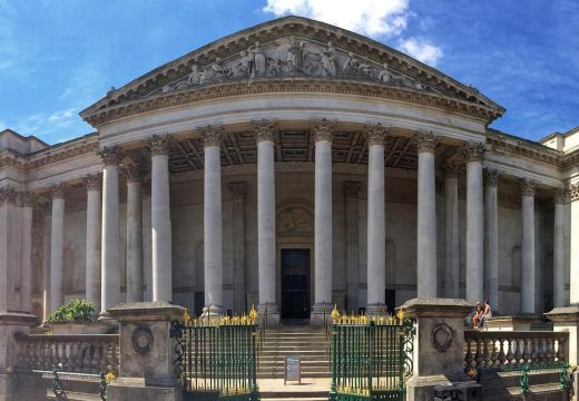 The Fitzwilliam Museum in Cambridge.