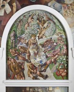 Stanley Spencer, at the Sandham Memorial Chapel