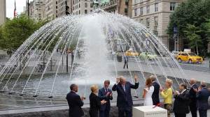 The Metropolitan Museum's new plaza opened on Tuesday 9 September.