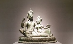 'Shiva seated with Parvati', Nepal, Kathmandu Valley, Thakuri period, 11th century. Metropolitan Museum of Art, New York. On view in the Met's new Tibetan galleries