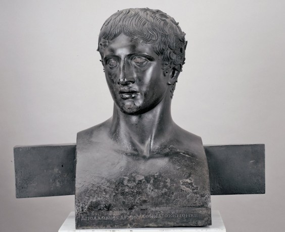 Herm bust of the Doryphoros of Polykleitos (1st century B.C.), signed by Apollonios of Athens. Image courtesy of the artist