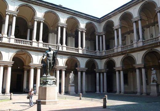 Cold weather forces precautionary measures at Pinacoteca di Brera