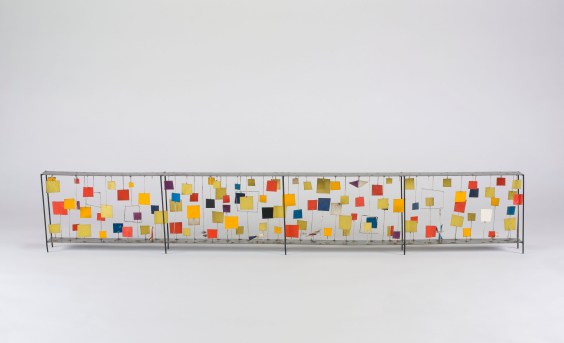 Maquette for Sculpture Screen at Lambert-St. Louis Airport Terminal (1954–55), Harry Bertoia