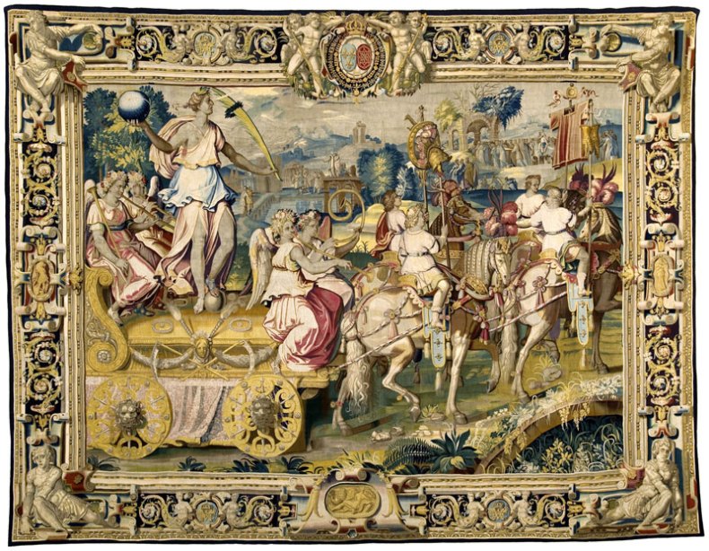 (c. 1606-07), Cartoon by Henri Lerambert (French, about 1540/1550-1608) and after Antoine Caron (French, 1521-99) and Workshop of Maurice I Dubout (French, active 1606-11)