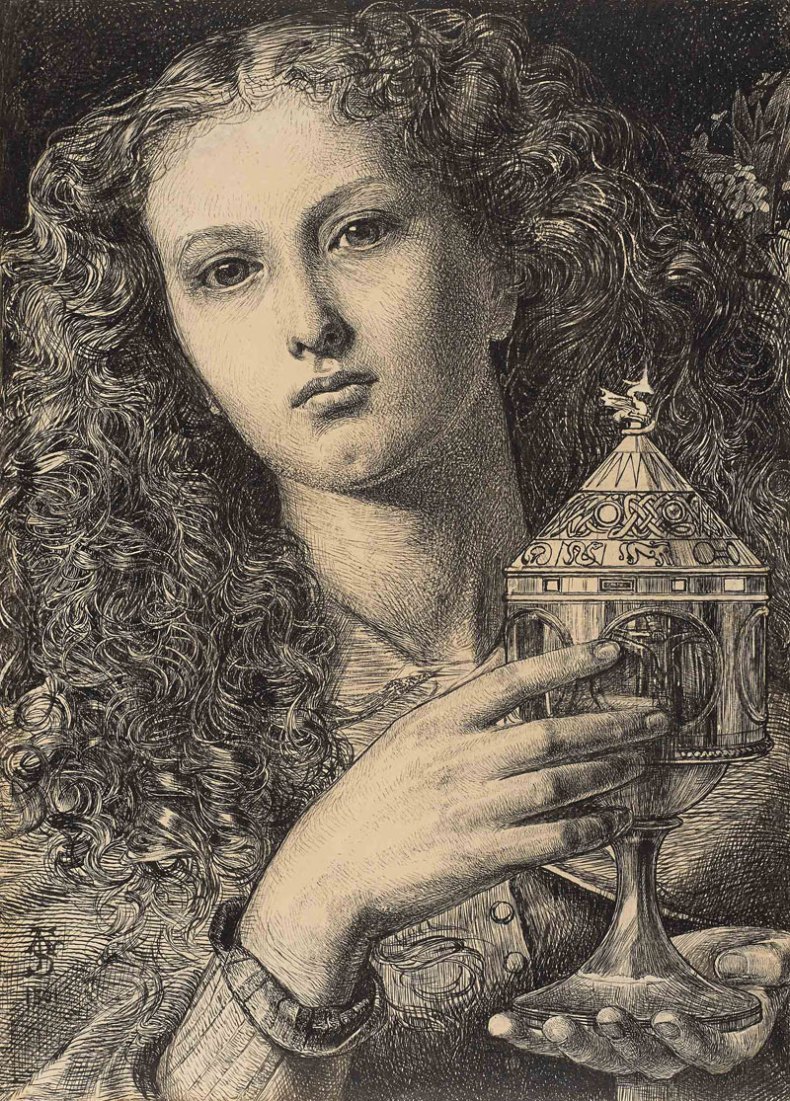 (1861), Frederick Sandys.