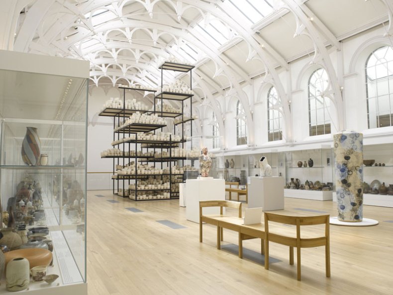 Inside the York Art Gallery. Photo: Polly Braden