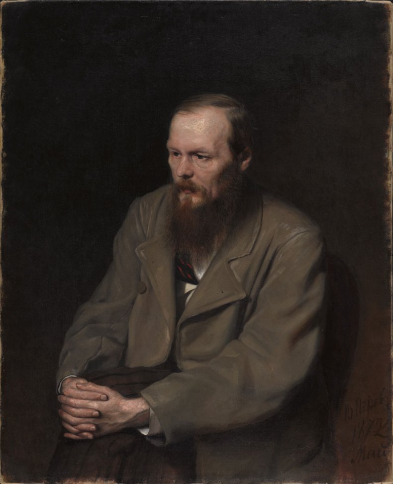 Fedor Dostoevsky (1872), Vasily Perov. State Tretyakov Gallery, Moscow