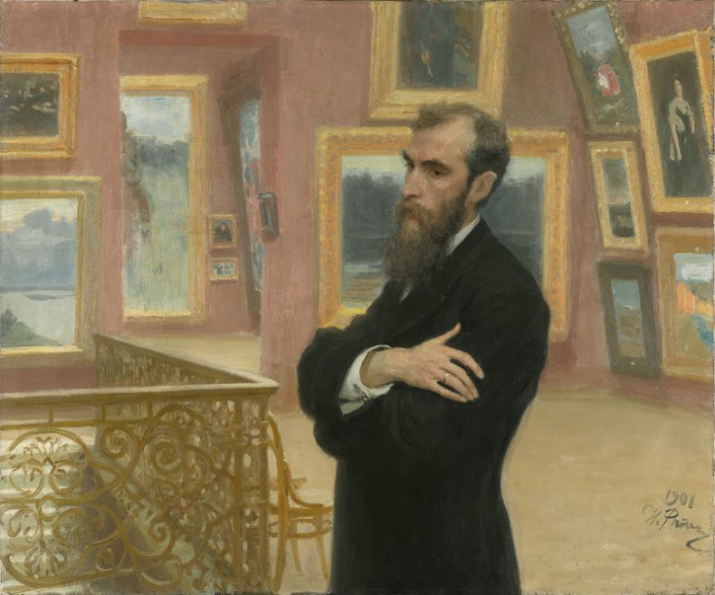 Pavel Tretyakov (1901), Ilia Repin. State Tretyakov Gallery, Moscow