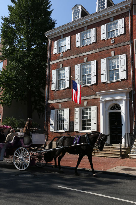 Powel House in Philadelphia, built in 1765