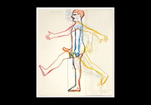 Marching Figure (1985), Bruce Nauman.