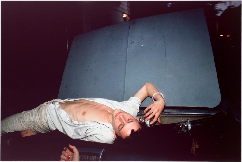 French Chris on the Convertible, NYC (1979), Nan Goldin