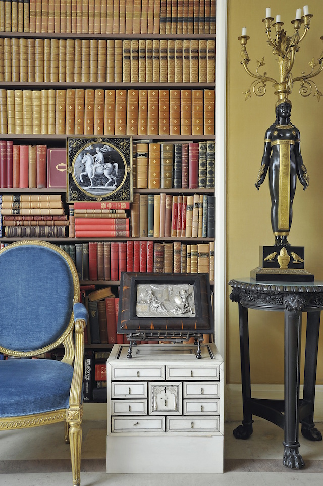 An interior at Stanley House, London, the home of Michael Inchbald (1920–2013) from 1955 until his death