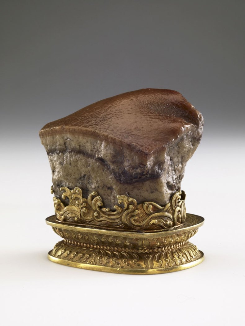 Meat-shaped stone (Qing dynasty: 1644–1911).