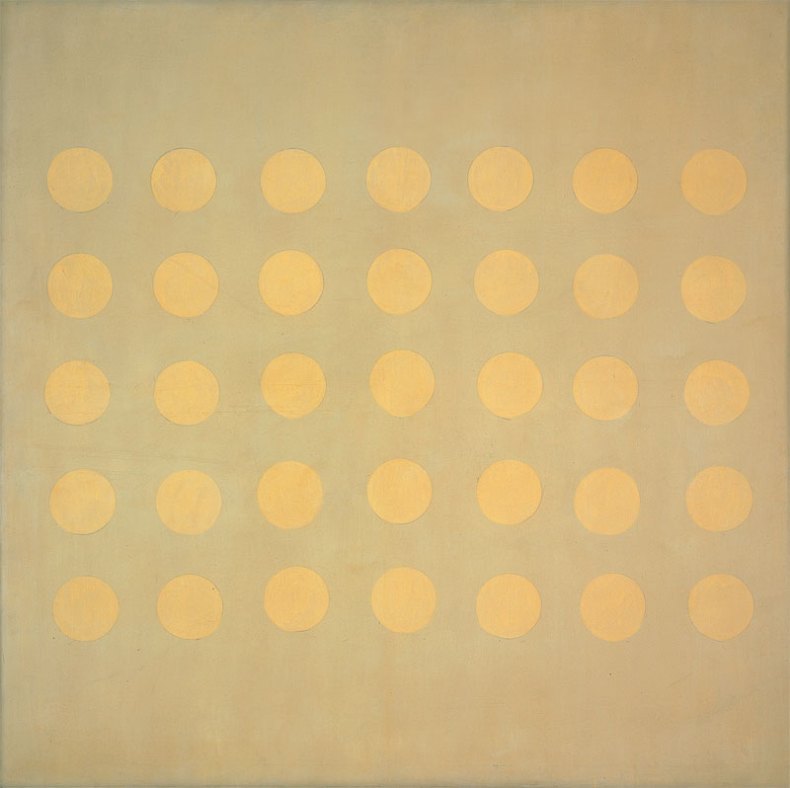 Buds (c. 1959), Agnes Martin. © 2015 Agnes Martin/Artists Rights Society (ARS), New York