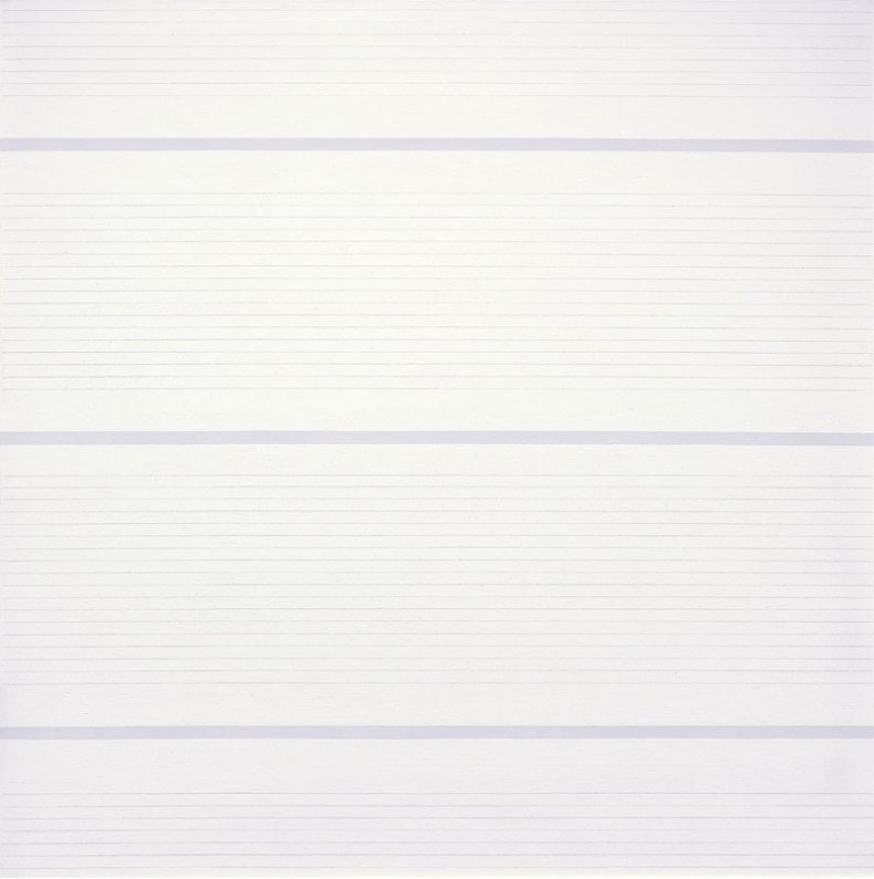 Untitled #15 (1988), Agnes Martin. © 2015 Agnes Martin/Artists Rights Society (ARS), New York