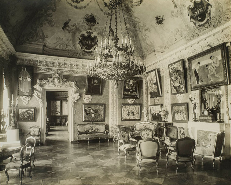 Pink Drawing Room (known as the Matisse Room), in Sergei Shchukin’s house, the Trubetskoy Palace, Moscow.