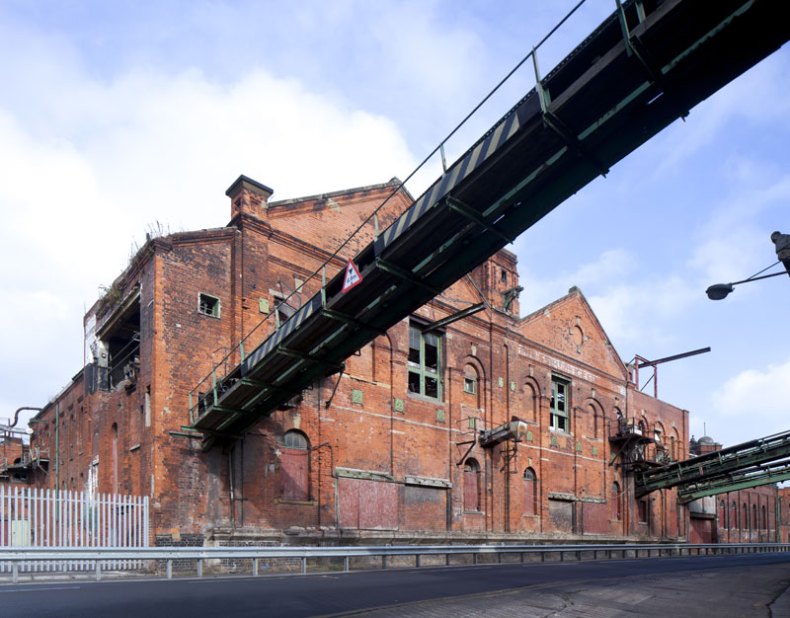 An exterior view of the Grimsby Ice Factory