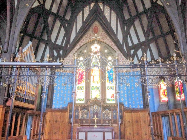 St Paul's Church, Boughton, Chester, Cheshire. Photo © The Victorian Society