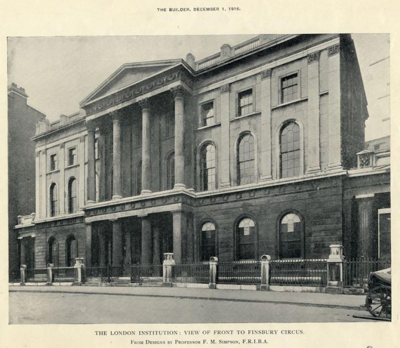 SOAS in Finsbury Circus