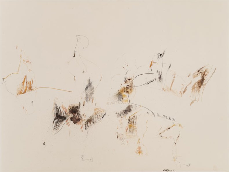 Untitled (1961), John Altoon. The Menil Collection, Houston. © The Estate of John Altoon
