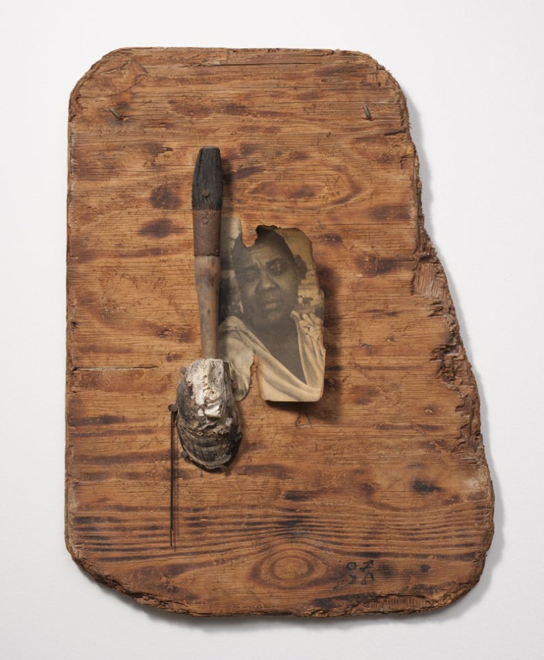 Day of Bessie Smith (1962), George Herms. The Menil Collection, Houston, Gift of Caroline Huber and the estate of Walter Hopps. © George Herms
