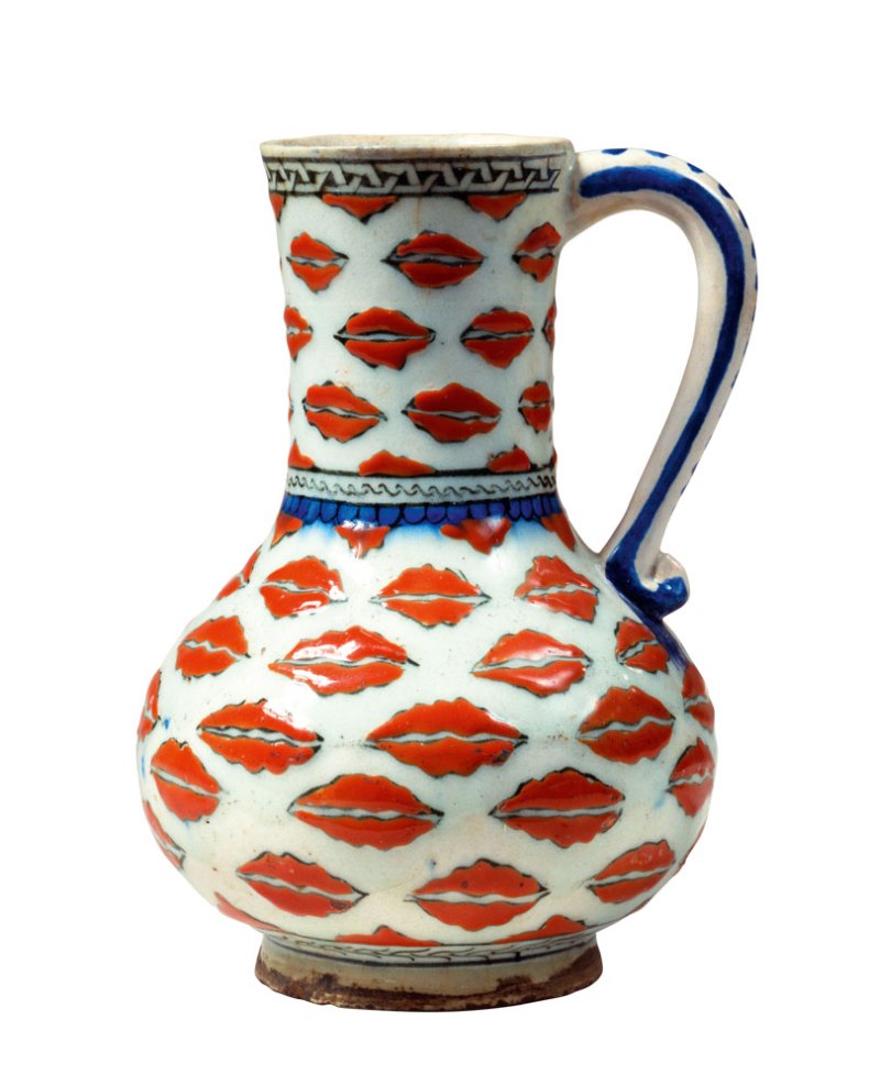 Jug (c. 1575), Turkey, Iznik. David Collection, Copenhagen