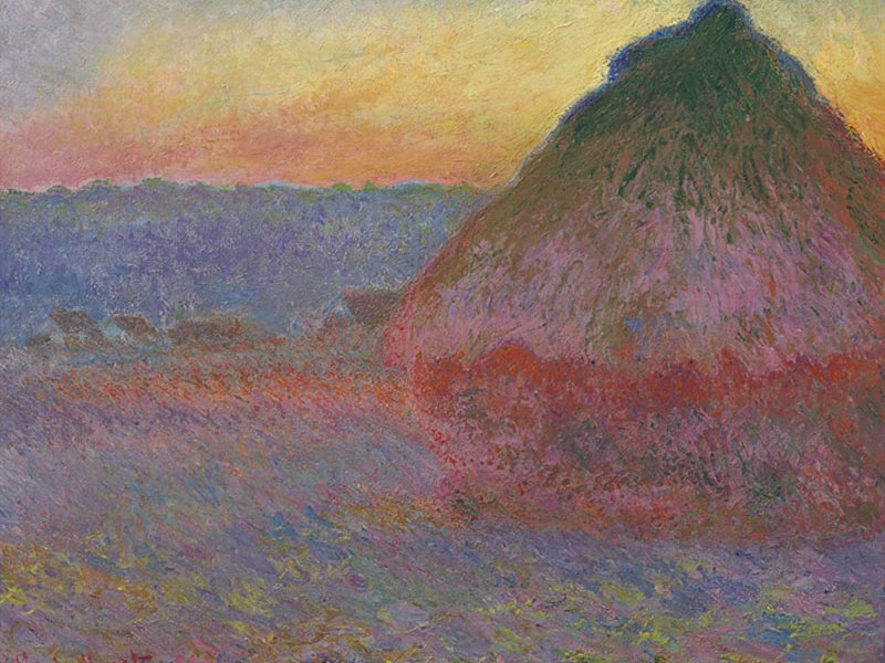 Meule (Grainstack) (1891), by Claude Monet, sold for a record $81.4m at Christie's New York.