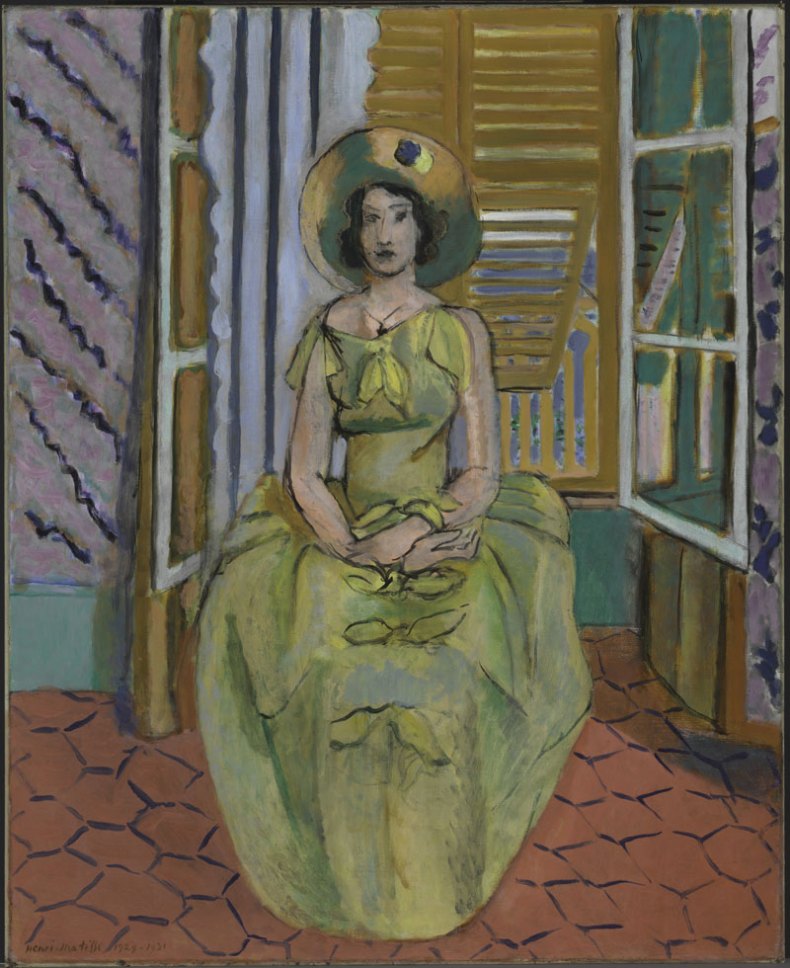 The Yellow Dress (1929-31), Henri Matisse. The Baltimore Museum of Art. © 2016 Succession H. Matisse / ARS NY