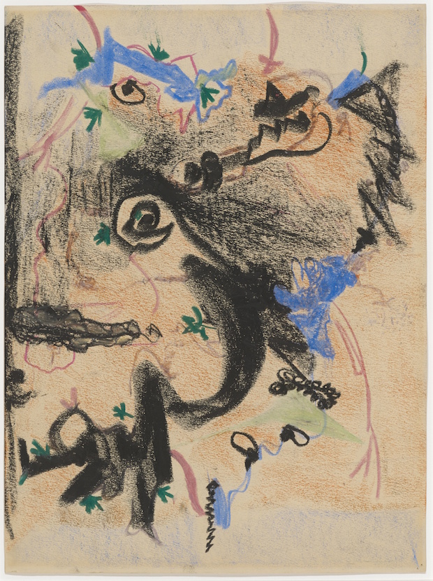 Untitled, (1944), Barnett Newman. Photo: Kunstmuseum Basel - Martin P. Bühler
