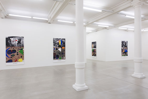 Installation view of 'John Baldessari: Miro and Life in General' at Marian Goodman Gallery, London. © John Baldessari. Courtesy the artist and Marian Goodman Gallery, New York, Paris & London. Photo: Thierry Bal