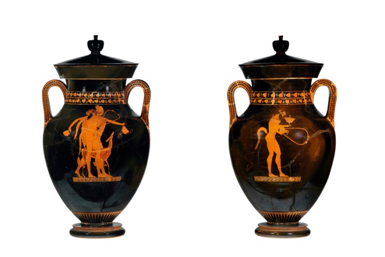 Red-figure amphora, (c. 500–490 BC), Greek, Attic, attributed to the Berlin Painter. Antikensammlung, Staatliche Museen zu Berlin; photo: © bpk/Antikensammlung, SMB/Johannes Laurentius