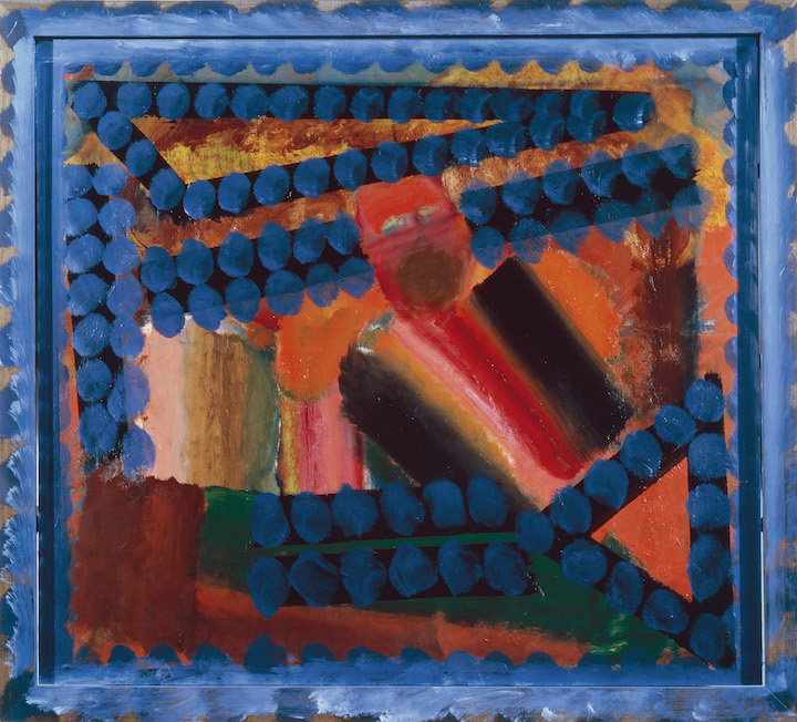 First Portrait of Terence McInerney (1981), Howard Hodgkin. © Howard Hodgkin