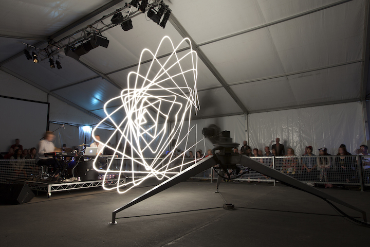 The ADA Project, Conrad Shawcross, photographed in 2013. © MONA - Museum of Old and New Art, Tasmania
