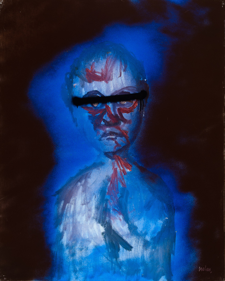 Head (c. 1988), Sidney Nolan. Courtesy of the Sidney Nolan Trust