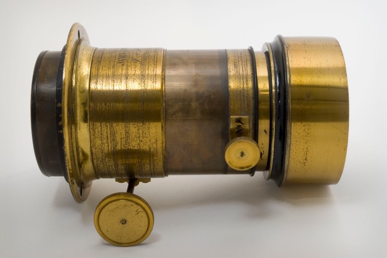 Julia Margaret Cameron's camera lens (1860), © The RPS collection at the Victoria and Albert Museum, London