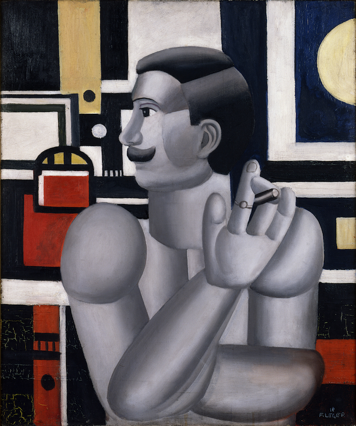 Le mécanicien (1918), Fernand Léger. Photo: Philip Bernard. © Adagp, Paris 2017