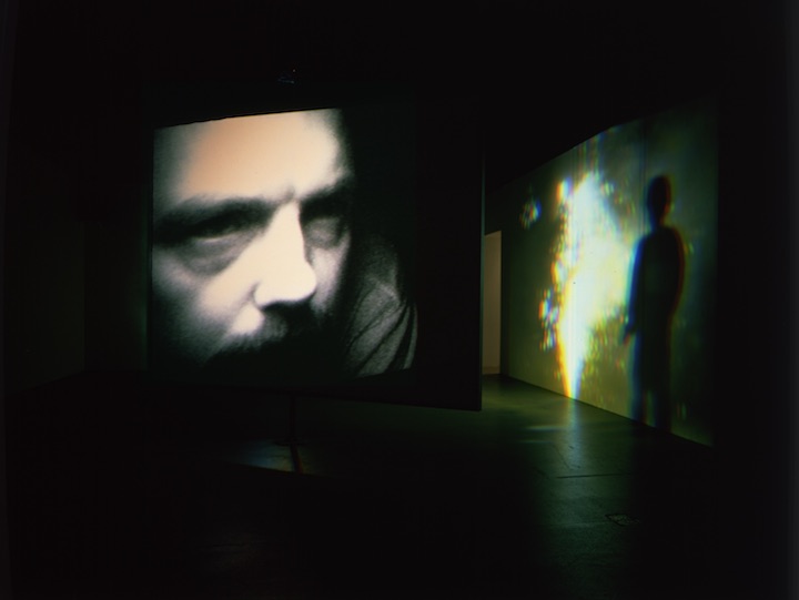 Slowly Turning Narrative (video installation; 1992), Bill Viola. © Bill Viola, Photo: Gary McKinnis