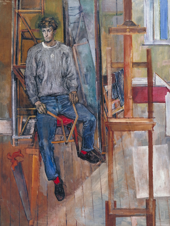 Portrait of Kevin Maybury (1956), John Minton. Tate. © The estate of John Minton