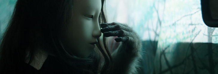 No Name (Human's Mask) (2014), Pierre Huyghe. Courtesy: the artist, Hauser & Wirth, London, and Anna Lena Films, Paris
