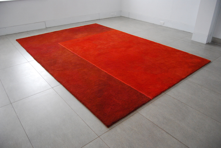 Suspended Rug (2013), Julie Brook. Image courtesy Dovecot