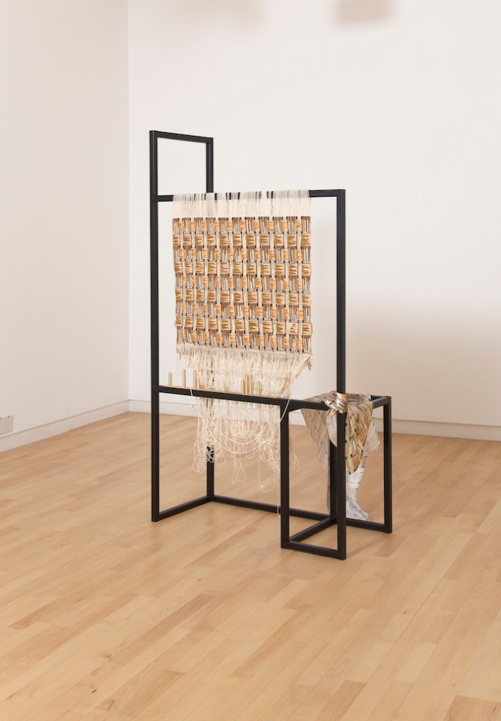 Quick Slow (2010), Claire Barclay. Image courtesy the artist and Arts Council Collection Southbank Centre, London