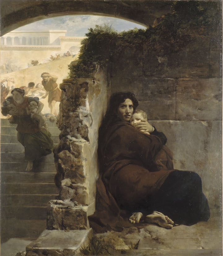 Scène du massacre des innocents (1824), Léon Cogniet. © RMN – Grand Palais / Adélaïde Beaudoin