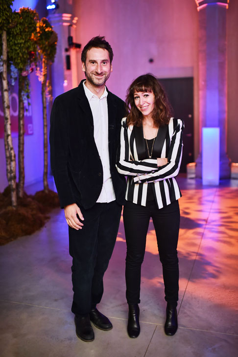 Idris Khan and Annie Morris at the Apollo 40 Under 40 Global launch party. © Nick Harvey