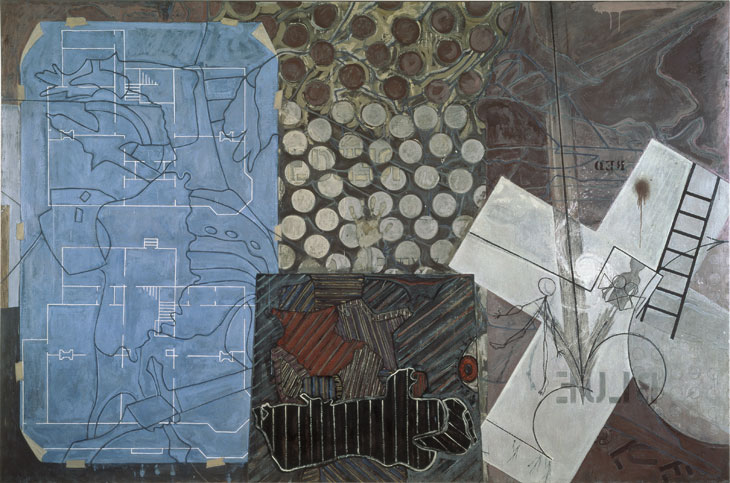Untitled (1992–94), Jasper Johns. © Jasper Johns / VAGA, New York / DACS, London 2017