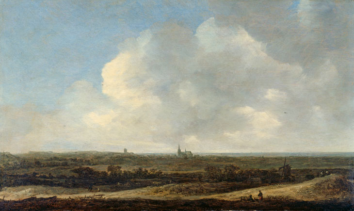 Flat landscape with a view of Scheveningen (1646), Jan Josephsz van Goyen. © bpk, Museum der bildenden Künste Leipzig. Photo: Ursula Gerstenberger