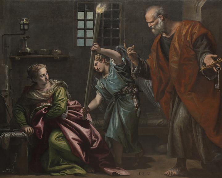 St. Agatha Visited in Prison by St. Peter (1566–67), Paolo Veronese. Photo: Ufficio Beni Culturali del Patriarcato di Venezia