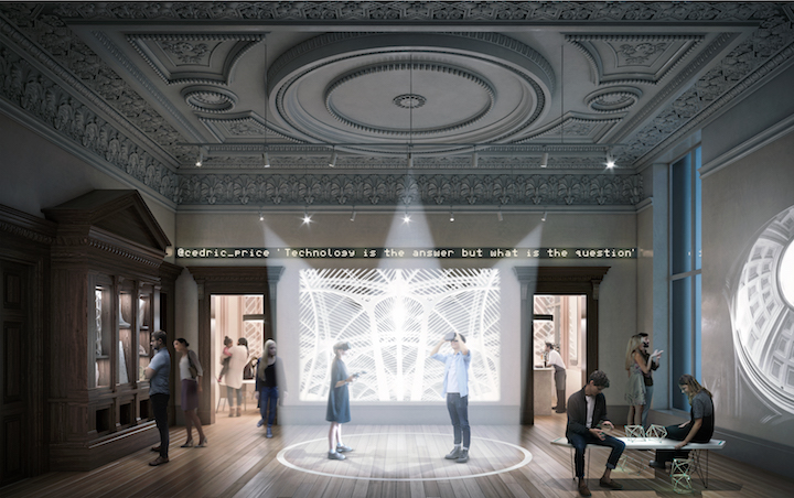 Rendering of the Architecture Studio, opening 2018. © Hayes Davidson