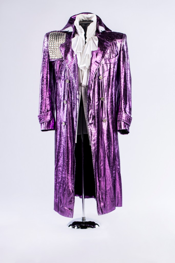 Purple Rain jacket shirt.