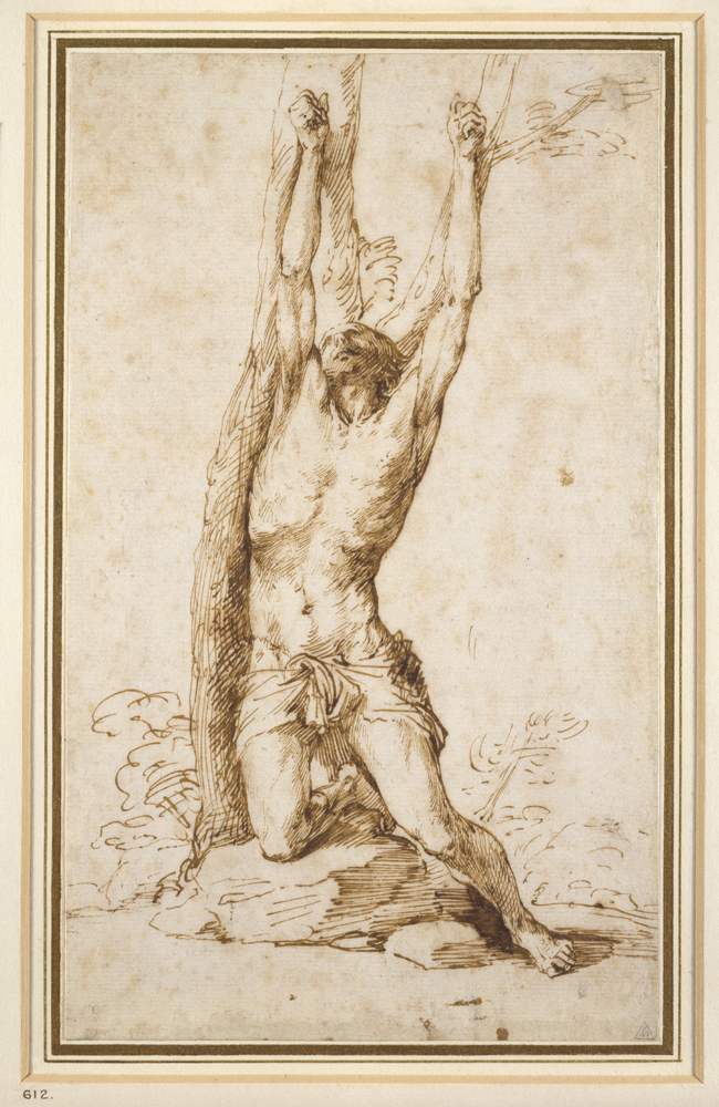 Study for St Sebastian ( c.1620), Jusepe de Ribera