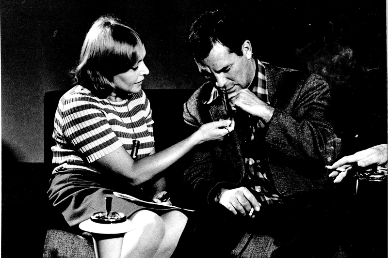 Fernanda Pivano and Jack Kerouac per Segnalibro, Milano (1966), Ettore Sottsass.